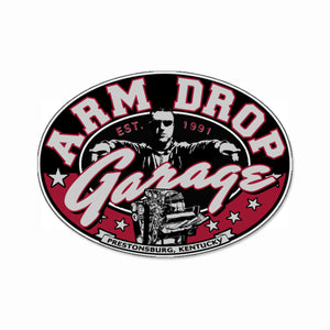 Arm Drop Garage 6" Decal